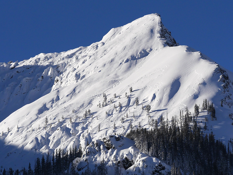 Natural Avalanche The Fin - Cooke City 